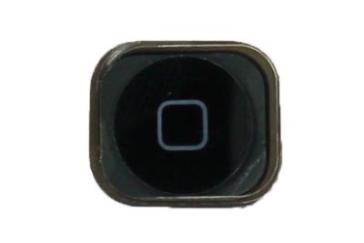 Лот: 9117326. Фото: 1. Толкатель кн Home iPhone 5 черный... Корпуса, клавиатуры, кнопки