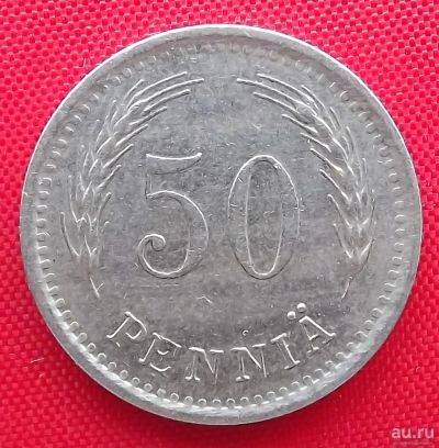 Лот: 2443457. Фото: 1. (№2057/LF) 50 пенни 1939 (Финляндия... Европа