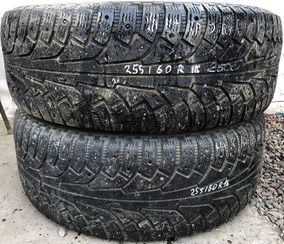 Лот: 14806972. Фото: 1. Шины 255/60 R18 255/60/18 Nokian... Шины