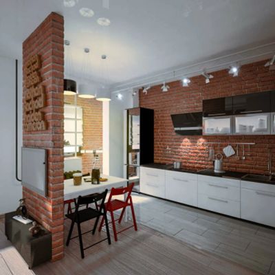 Лот: 6943544. Фото: 1. Кухня студия 238. Кухонные гарнитуры