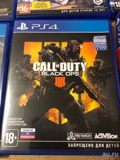 Лот: 13229274. Фото: 1. Call of Duty: Black Ops 4 (PS4... Игры для консолей