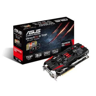 Лот: 4937324. Фото: 1. ASUS Radeon R9 280X DirectCU II... Видеокарты