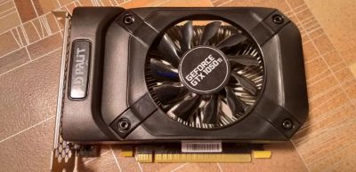 Лот: 20205794. Фото: 1. Видеокарта Palit GTX 1050 Ti Stormx... Видеокарты