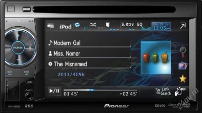 Лот: 2872110. Фото: 1. Автомагнитола Pioneer AVH-1400DVD. Автомагнитолы