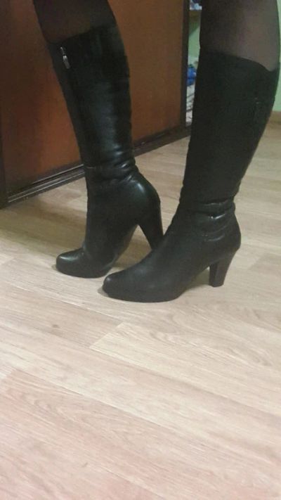Лот: 6992759. Фото: 1. Сапоги жен.зима 39-40р,(широкая... Сапоги