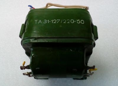 Лот: 22636370. Фото: 1. Трансформатор ТА31-127/220-50. Трансформаторы, катушки