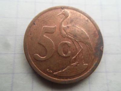 Лот: 21509123. Фото: 1. ЮАР 5 центов 2010. Африка