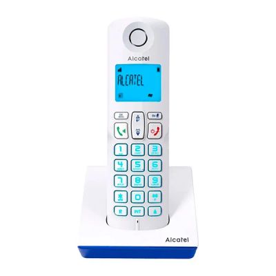 Лот: 24494140. Фото: 1. DECT-телефон Alcatel S250 RU White. DECT и радиотелефоны