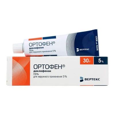 Лот: 25383583. Фото: 1. Ортофен гель 5% 30г. Лекарства