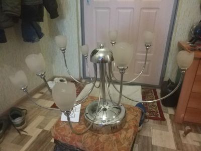 Лот: 16749599. Фото: 1. Люстра светодиодная. Люстры, потолочные и подвесные светильники