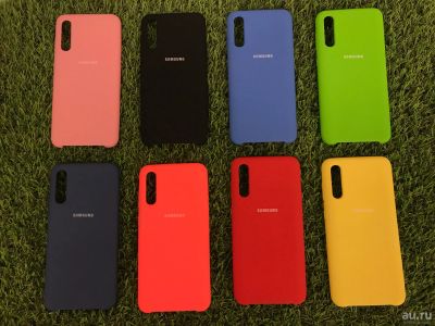 Лот: 13756464. Фото: 1. Чехол Samsung Galaxy A50 Premium. Чехлы, бамперы