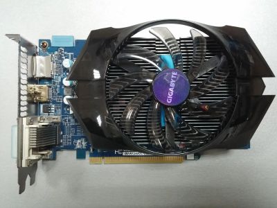 Лот: 5319619. Фото: 1. Видеокарта Radeon R7 260X (GigaByte... Видеокарты