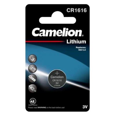 Лот: 24572767. Фото: 1. Батарейка Camelion CR1616-BP1. Батарейки, аккумуляторы, элементы питания