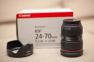 Лот: 7516501. Фото: 1. Продам объектив Canon EF 24-70mm... Объективы