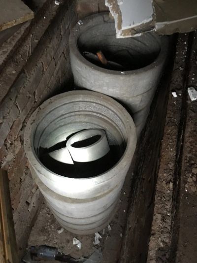 Лот: 12612531. Фото: 1. Кольца (муфты) асбестобетонные... Водоотведение, водостоки и канализация