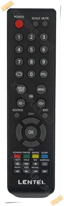 Лот: 15905842. Фото: 1. Пульт LENTEL 48LTV6103, 81LTV7103. Пульты ДУ