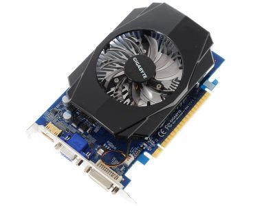 Лот: 5262068. Фото: 1. Видеокарта 1024Mb Gigabyte GV-N440D3-1GI... Видеокарты