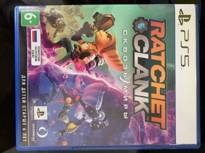 Лот: 17833372. Фото: 1. Ratchet & Clank: Сквозь Миры для... Игры для консолей