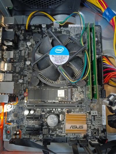 Лот: 22153380. Фото: 1. Asus H110m a/m.2. Материнские платы