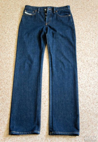 Лот: 9701561. Фото: 1. Мужские прямые джинсы Diesel industry... Брюки, джинсы, шорты
