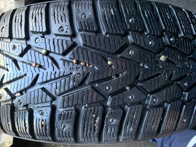 Лот: 14834636. Фото: 1. Nokian hakkapeliitta 7 215/55... Шины
