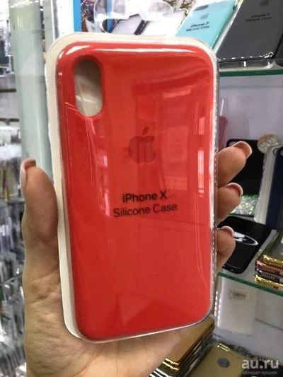 Лот: 12993399. Фото: 1. Чехол iPhone X/ XS Silicon case... Чехлы, бамперы