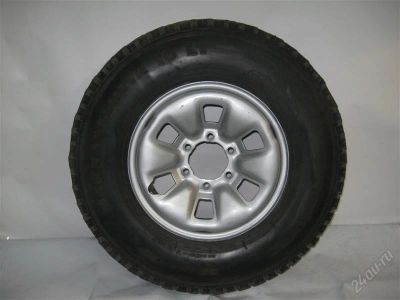 Лот: 950050. Фото: 1. колесо TOYOTA LAND-CRUISER 80... Шины на дисках