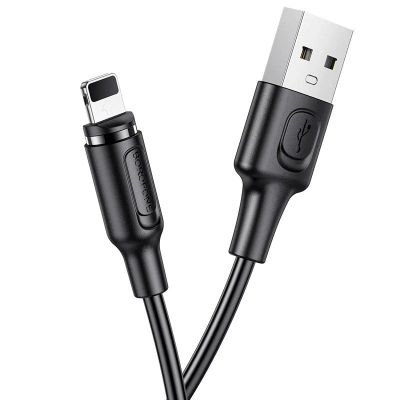 Лот: 24969403. Фото: 1. Кабель USB - Apple lightning Borofone... Дата-кабели, переходники