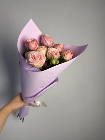 Лот: 25742980. Фото: 1. 3. Букет- комплимент из кустовых... Свежие цветы