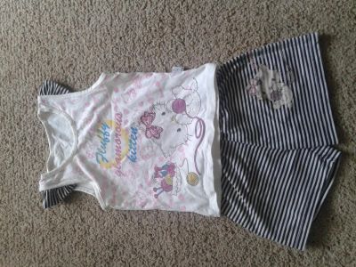 Лот: 4546537. Фото: 1. костюмчик для девочки кити. Костюмы, пиджаки, комбинезоны