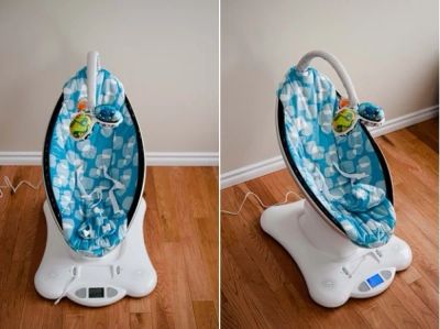 Лот: 4743496. Фото: 1. Уникальная кресло-качалка MamaRoo... Ходунки, прыгунки, качели
