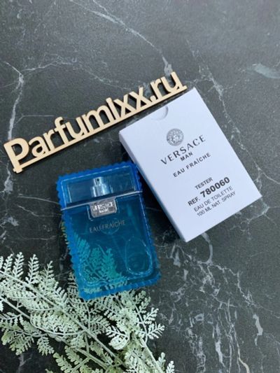 Лот: 15388812. Фото: 1. Тестер Versace Man Eau Fraiche... Мужская парфюмерия