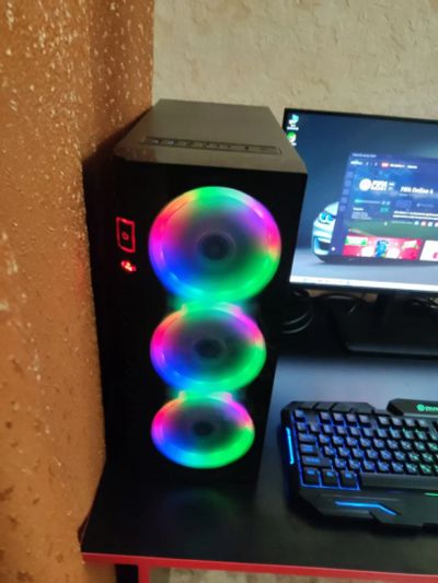 Лот: 19391002. Фото: 1. Игровой пк Ryzen 5 2600/GTX 1060... Компьютеры в сборе