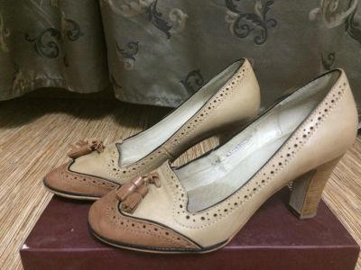 Лот: 7626268. Фото: 1. Туфли нат. кожа, женские, Carlabel... Туфли