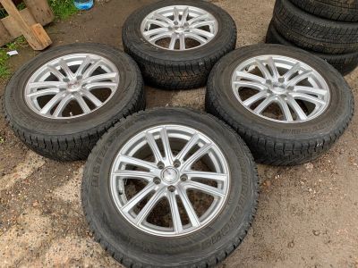 Лот: 16353828. Фото: 1. Sibilla R17 + Bridgestone DM-V1... Шины на дисках