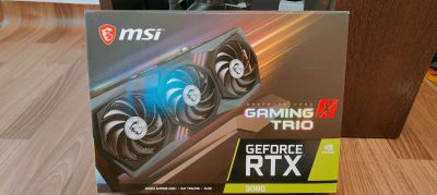 Лот: 19990176. Фото: 1. MSI GeForce RTX 3080 gaming X... Видеокарты