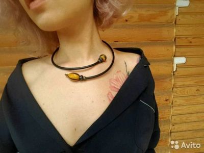 Лот: 14034277. Фото: 1. Чокер из Муранского стекла ручной... Бижутерия ручной работы