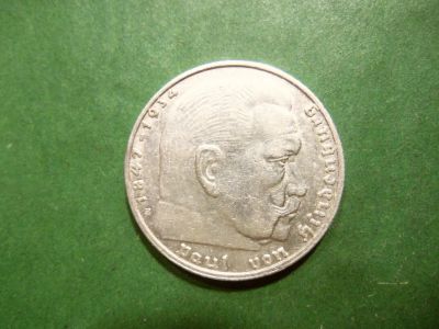 Лот: 24895763. Фото: 1. Германия.Третий Рейх 2 марки 1938... Германия и Австрия