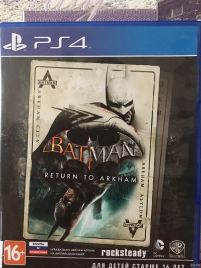 Лот: 13843413. Фото: 1. Игра для PS4 Batman return to... Игры для консолей