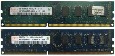 Лот: 4029710. Фото: 1. Hynix DDR3-1333 2 x 2Gb. Оперативная память