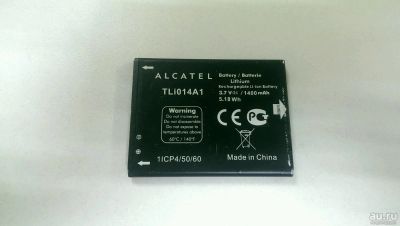 Лот: 9161861. Фото: 1. АКБ Alcatel TLi014A1 1400 mAh... Аккумуляторы