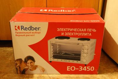 Лот: 4584164. Фото: 1. Плита с духовкой Redber EO-3450... Плиты, духовые шкафы, варочные поверхности
