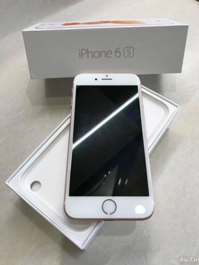 Лот: 8702024. Фото: 1. iPhone 6s 16 Gb Pink Gold идеальное... Смартфоны