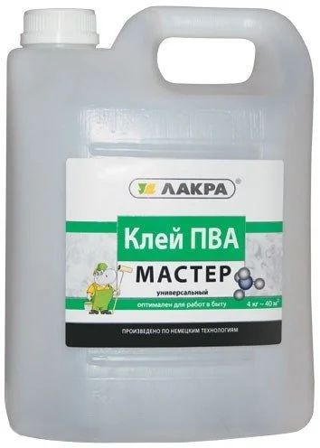Лот: 12930123. Фото: 1. Клей ПВА Лакра Мастер универсальный... Клеи, герметики, пена монтажная, клейкие ленты