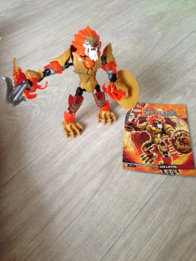 Лот: 9161255. Фото: 1. lego chima (чима) огненный лавал. Конструкторы