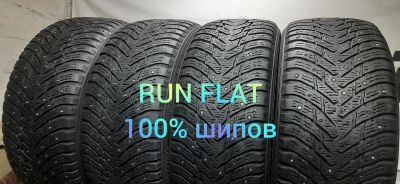 Лот: 19631290. Фото: 1. 255/50R19 107T RUN FLAT Nokian... Шины