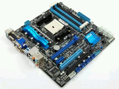 Лот: 9387154. Фото: 1. Комплект Asus F1A75-M Pro/AMD... Материнские платы