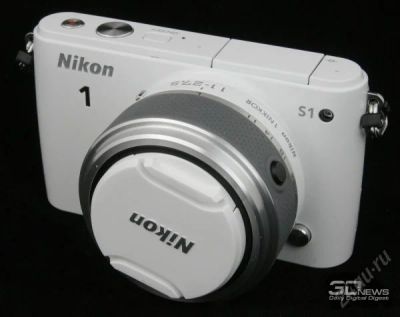 Лот: 5738834. Фото: 1. Nikon 1 S1 +2 объектива : Nikon... Цифровые беззеркальные со сменной оптикой
