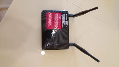 Лот: 19258437. Фото: 1. Wi-Fi Роутер маршрутизатор Zyxel... Маршрутизаторы (роутеры)