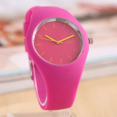 Лот: 7874474. Фото: 1. Часы наручные Geneva Jelly с силиконовым... Другие наручные часы